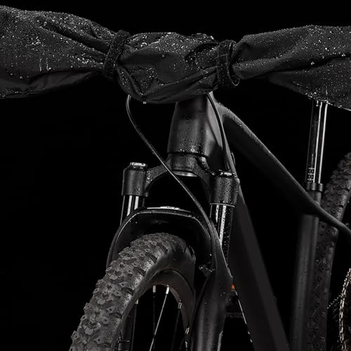 Besttoolifes Housse de guidon pour vélo et E-For - Protection étanche pour guidon de vélo - Protection anti-poussière pour guidon de vélo - 82 x 17 cm - Nylon 210D