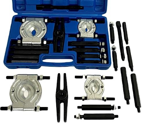 AMD TOOLS Trennmesser Lager Abzieher Werkzeug Kugellager Abdrücker Satz Lagerauszieher 12 TLG