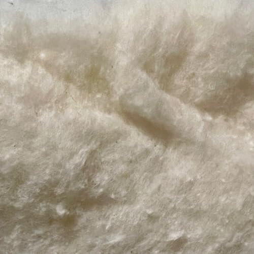 Ouate de bricolage 100 % coton haïfa peignée 5 kg fine (EUR 22,00/kg) compostable lavable ouate de remplissage 100 % naturelle renouvelable pour ours, coussins, etc.