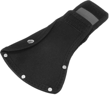 M METERXITY Étui de Hachette, Étui de Hache pour Hache de 1,32 Lb, Couverture de Tête de Hache à Double Pression Portable pour la Randonnée en Plein Air/Le Travail en Extérieur [Noir]