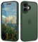 HGH Matt Hülle für iPhone 16 6,1 Zoll, [Militärschutz] Schutzhülle Samtige Touch Matt Anti-Kratzen, Durchscheinende Rückseite Schutzhülle, Anti-Fingerabdruck (Dunkelgrün)