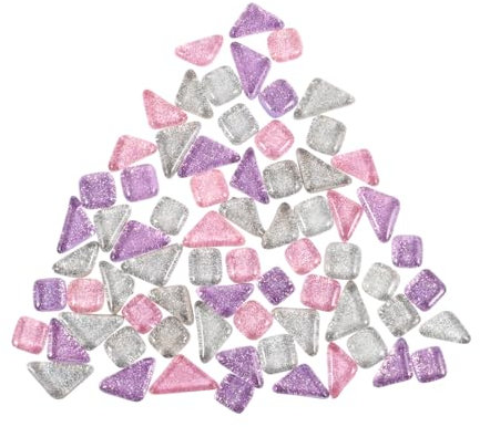 Operitacx Piastrella Fai Da Te in Pietra Di Forma Irregolare Piastrella Di Colori Misti Per Decorazioni Casalinghe e Lavori Artigianali