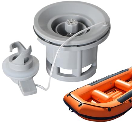 Válvulas inflables para colchón de aire, tapón de repuesto antifugas de 8 agujeros, accesorios inflables para kayak, para tienda de campaña, actividades al aire libre, supervivencia, orilla de hielo