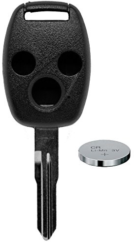 Bil nyckel radio fjärrkontroll 1 x hölje 3 knappar 1 x rulle 1 x CR1616 batteri för Honda