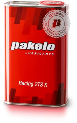 OLIO MISCELA KART 2T PAKELO RACING 2TS K 100% SINTETICO OMOLOGATO CIK-FIA/ 2023 (2 LITRI)