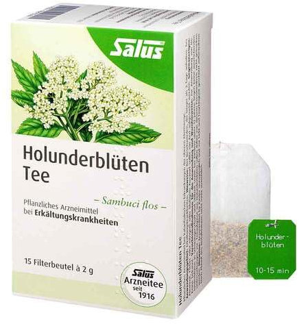 HOLUNDERBLÜTEN Arzneitee Sambuci flos Salus Fbtl. 15 St