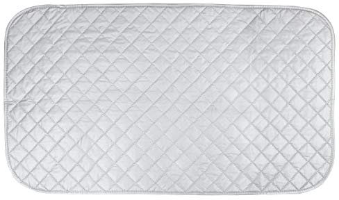 Cozlly Bügelmatte 48 * 85cm, Bügelkissen Tragbares, Bügeldecke Home, Bügelunterlage Hitzebeständig, rutschfeste Bügelunterlage für Tisch, Faltbares Bügelpad für Waschmaschine, Trockner, Tischplatte