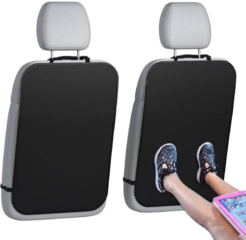 Protezione per Schienale Auto,Protezione Sedile Auto Bambini,Protezioni Per Lo Schienale Dell'Auto,Protezioni per Sedile Posteriore Auto Tessuto Impermeabile per Mantieni Auto Pulita e Ordinata,2Pezzi