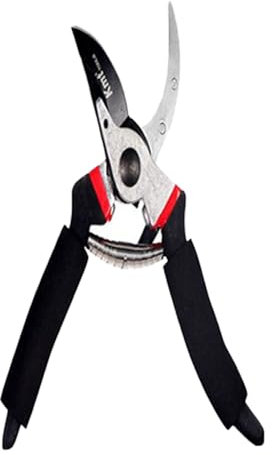 Tijeras de jardín, tijeras para rosas, tijeras robustas para vides, tijeras de yunque para ramas leñosas, grosor de corte hasta 24 mm, tijeras de yunque bypass, herramienta para bonsáis