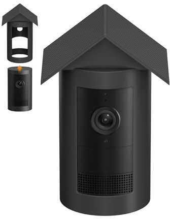 Silicone Case for Ring Outdoor Cam Plus (2025 Release), Soft Silicone Weather Resistant Protective Skin Cover for Stick Up Cam I Battery/Stick Up Cam Plug-In