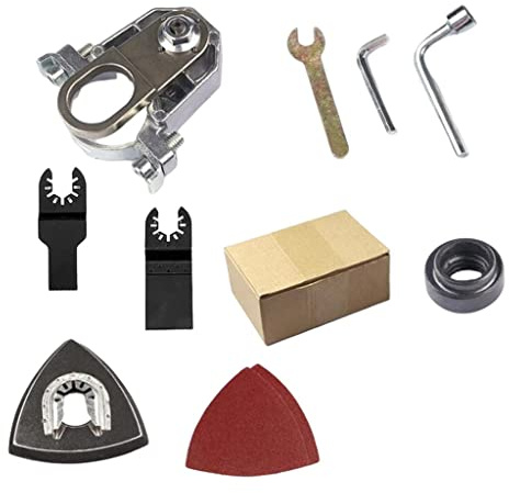 Generic 2 Piezas Herramienta Adaptadora Conversión de Accesorios Eje Compatible con Esmeril para Trabajo en Materiales Duros