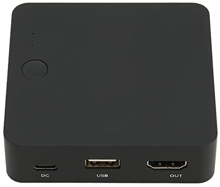 Analoger Video zu Digital Konverter, HD AV Konverter Zum Aufnehmen und Digitalisieren von Videos von VHS, VCR, DVD Playern in das Digitale MP4 Format, HDMI Ausgang