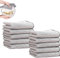 Chiffons de nettoyage multi-usages en fil de fer miracle,Chiffon à récurer double en acier inoxydable,Tampons à récurer multi-usages anti-rayures,Rinçage facile,lavable en machine (10 pièces)