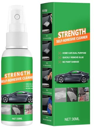 Nybhyjka 2 Packs 30ml Adhesive Remover Sprays Gel,Softens And Dissolves Tar, Glue, Safely Removes Stickers Labels Decals Tape Crayon Glue Car Adhesive Remover
