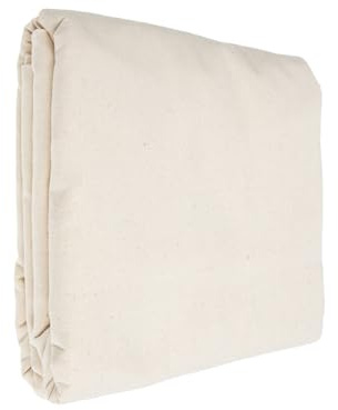 ELAYARD Telo Protettivo in Cotone Lavabile e Riutilizzabile per Pittura Copertura Versatile per Pavimenti e Mobili per Pittori Professionisti e Te Resistente Polvere e Macchie Misura