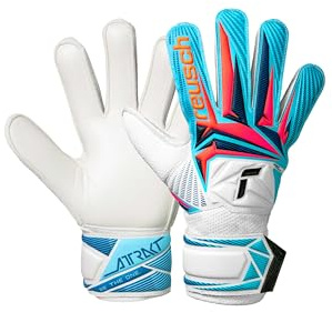 Reusch Guanti da portiere per bambini e ragazzi |presa salda e vestibilità stabile |per allenamenti e partite |erba sintetica, erba naturale e campi in terra battuta |per giovani portieri |taglie 4-8