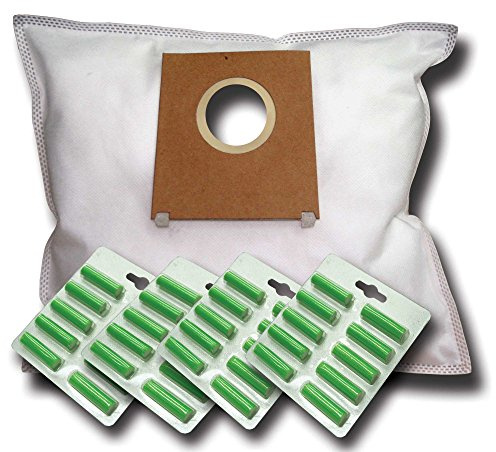 40 Staubsaugerbeutel + 40 Duftstäbe geeignet für Siemens Type VBBS607V00