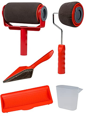 PAINT RACER 10311 - Rullo di vernice riempibile, per vernice senza sporco e proiezione