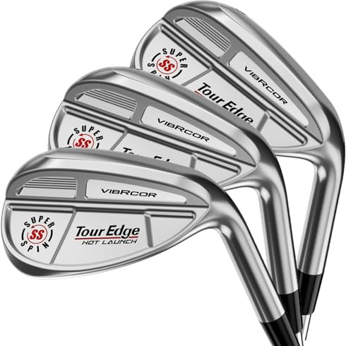 Tour Edge Hot Launch Vibrcor 3 Wedge Pack