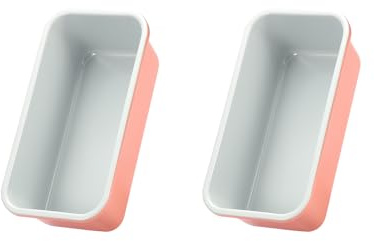 Bread Loaf Pans for Home Baking Carbon Steel 1lb meatloaf Tin, Perracotta 9x5 inch Non Stick banana bread cake baking Mold
