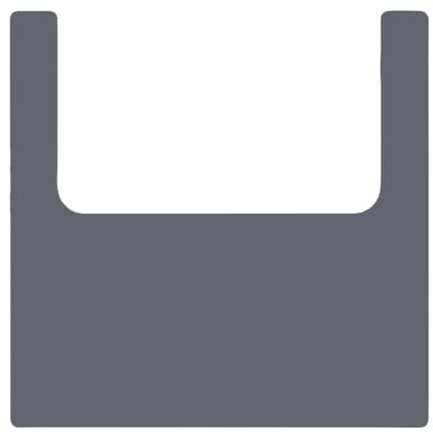 Mantel individual de silicona para trona – Mantel individual de silicona – Funda antideslizante para bandeja de cojín para trona, suministros de alimentación, accesorios para silla alta