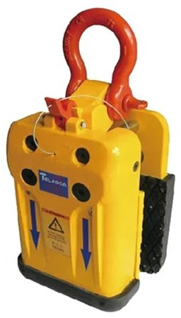Abrazadera de elevación for losas de piedra de alta resistencia de 1000 kg. Elevador de losas de granito y mármol con mordazas de goma suave Unir y nivelar(20-95mm)
