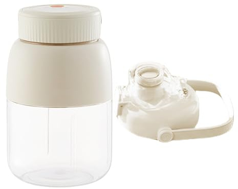 Portable Mixing Cup - Large Capacity with Wide Mouthpiece | Portable Shaker Cup for Fruit Drinks, Home, Hiking, School, Camping, Picnic, Meal Preparation
