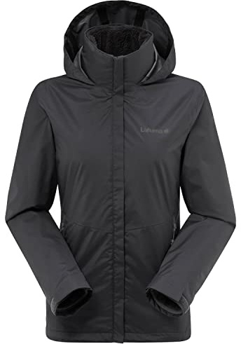 Lafuma - Access 3 en 1 Fleece JKT W - Veste de protection pour femme - Imperméable et respirante - Randonnée, Trekking, Lifestyle - Noir