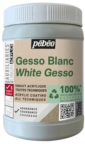 Gesso Pébéo Studio Green - Bianco - 225 ml