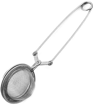 AllEco® Edelstahl Teefilter Teekugel für losen Tee - Teezange, Teeei, Teebeutel, Teesieb, Anti-Stress-Geschenk, nachhaltig und wiederverwendbar - Für Tee-Liebhaber, Perfekt für Tasse und Teekanne