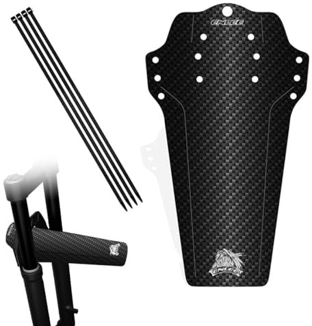 QEQSHQO Set parafango per Bicicletta Accessori universali per parafango Anteriore e Posteriore per Mountain Bike