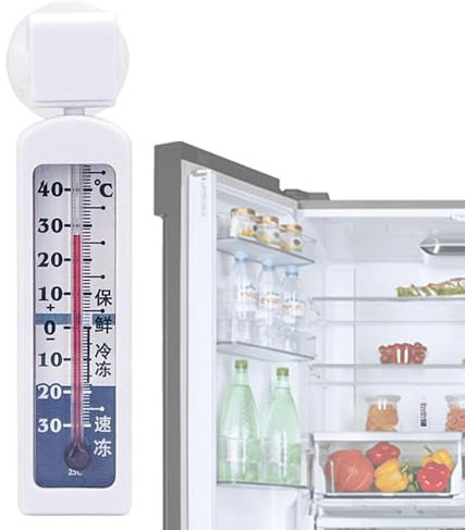 Kühlschrank-Gefrierschrank-Temperaturanzeige,9 X 2 X 1 Cm Kühlschrankthermometer,Temperaturanzeige Für Kühlschrank | Professionelles Temperaturmessgerät - Kühlschrank-Messgeräte