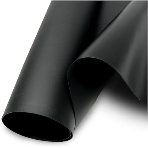 TeichVision bache Bassin en PVC Noir de qualité supérieure 1 mm - 18 m x 15 m/bâche pour Bassin Convient pour Les étangs, Les biotopes, Les piscines Naturelles