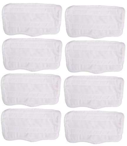 Mikinona Almohadillas De Limpieza Para Mopa a Vapor S3111 8 Piezas De Microfibra