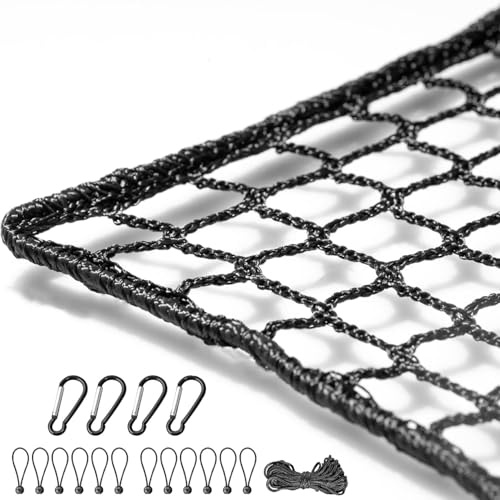 TOOSOAR Red de Práctica de Golf,3mx3m Red de Nailonr para Golpes con Cuerda y Hebilla,para Interiores y Exteriores,para Golf, Hockey, Béisbol y Más Deportes