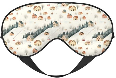 Máscara de sueño para los ojos para hombres y mujeres – Máscara de sueño opaca y cómoda para hombres y mujeres – Diadema divertida para juegos de fiesta