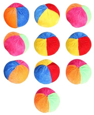 Générique Footbag | 10 pezzi divertenti portatili morbidi - Palline da giocoleria in di sabbia per principianti, uomini e donne, giocoleria, colpo, rafforzamento delle abilità, gioco