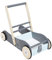 roba Baby Lauflernwagen miffy mit Bremse - Lauflernhilfe für Kinder - als Puppenwagen nutzbar - für Mädchen & Jungen - Holz mintgrün / anthrazit