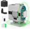 DECTEAM Laser Wasserwaage 2x360 Kreuzlinienlaser Grün, Selbstnivellierender Vertikale/Horizontale Baulaser Fliesen Boden Laserwerkzeug, Wiederaufladbare Batterie, DS02DG