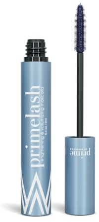 Prime Prometics PrimeLash Mascara for Older Women – Volumizing, Incredible Length in 2 Coats – Long-Stay, Zero Clumps, Hypoallergenic (Blue)