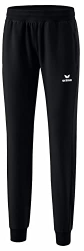 Erima Damen Change by hochwertige Präsentationshose (1102310), schwarz, 38