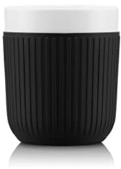 DOURO Set de 2 mugs en porcelaine avec manchon silicone, 0.3 l