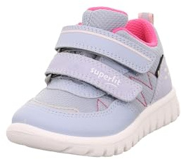 Superfit Sport7 Mini Gore-Tex, Scarpe da Ginnastica, Azzurro Rosa 8400, 23 EU