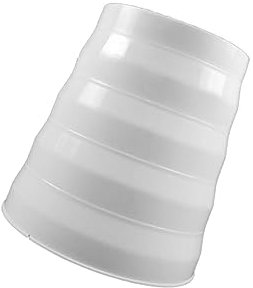 UKCOCO 3piezas Adaptador Plástico Para Campana Extractora Blanca Conector De Tubería Para Reducción y Aumento De Conductos Cocina