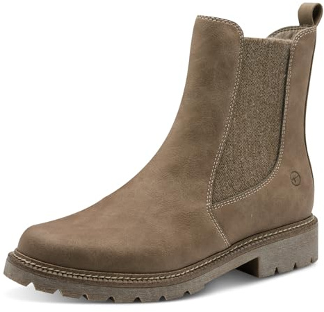Tamaris Damen Stiefel Vegan beige 39
