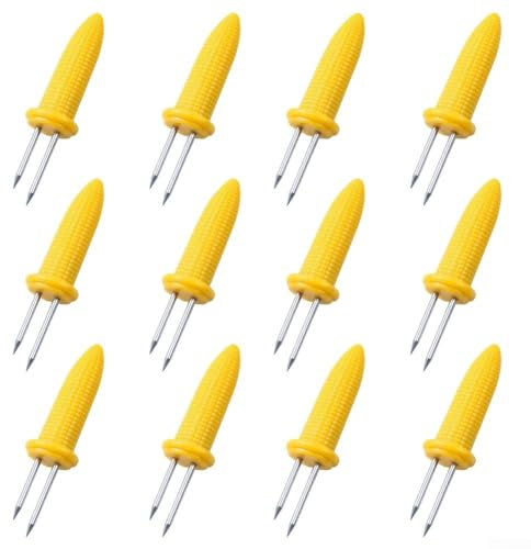 Porta pannocchie igieniche in acciaio inox per un'esperienza di cottura divertente e sicura con gli amici