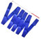SCSpecial Tanzbänder mit Zauberstäben 4m Rhythmische Sportgymnastik Band Rhythmic Gymnastics Ribbon Dance Streamer für Kinder Baton Twirling - Rot