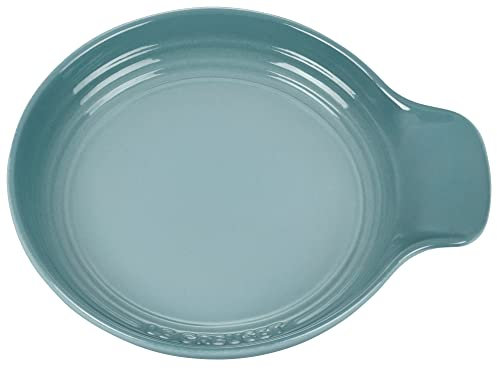Le Creuset Signature Löffelablage aus Steingut, 15,2 cm, Meersalz