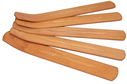 Legno Bruciatore Incenso, Bruciatore di Incenso, Porta Bastoncini di Incenso, per Home Office Sala di Meditazione Yoga 5 Pezzi Tokaneit