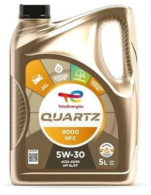 TERAM LOISIRS/Huile Lubrification Moteur Automobile TOTAL QUARTZ 9000 NFC 5W-30 Bidon 5 Litres / 213810